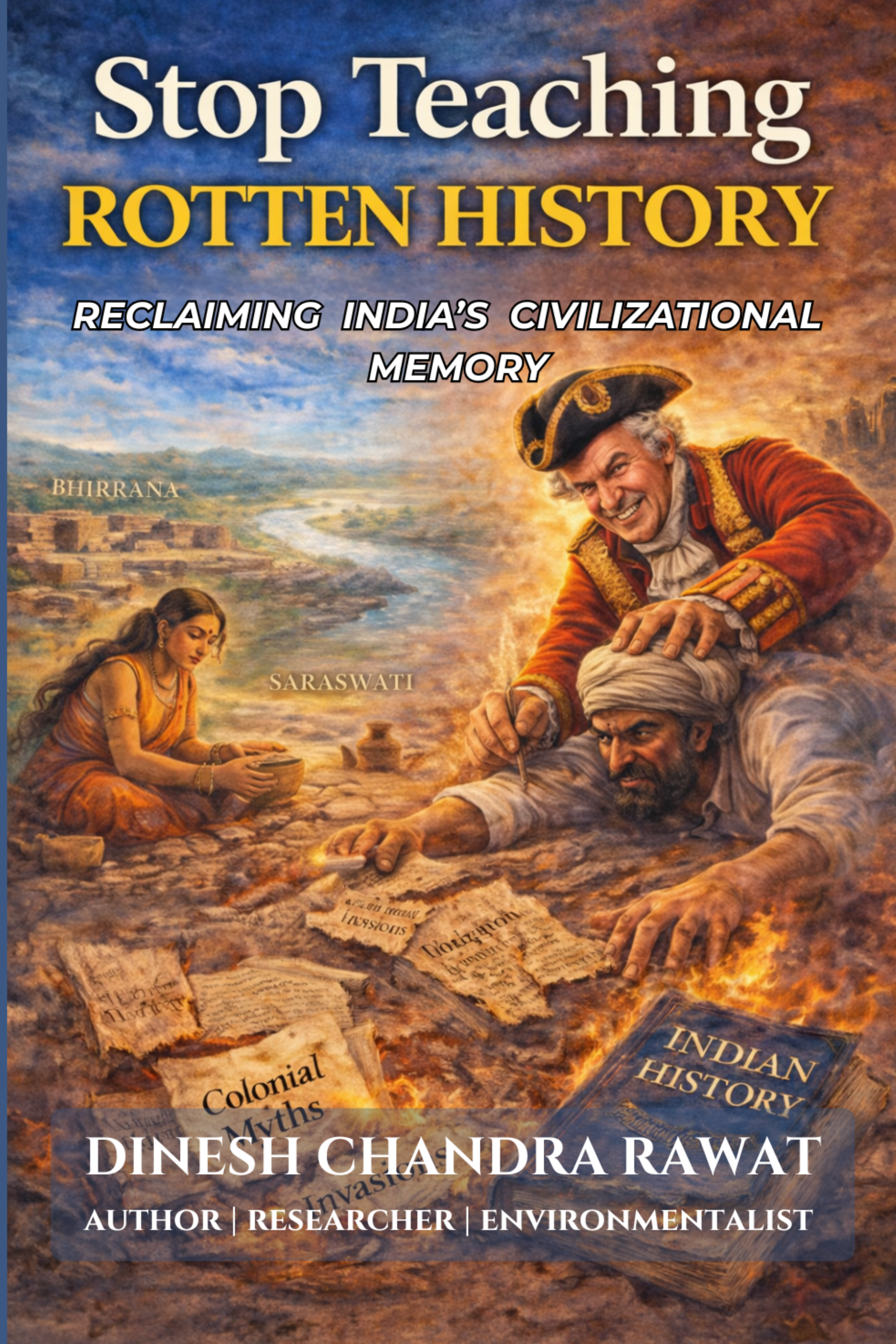 Book cover: Stop Teaching Rotten History