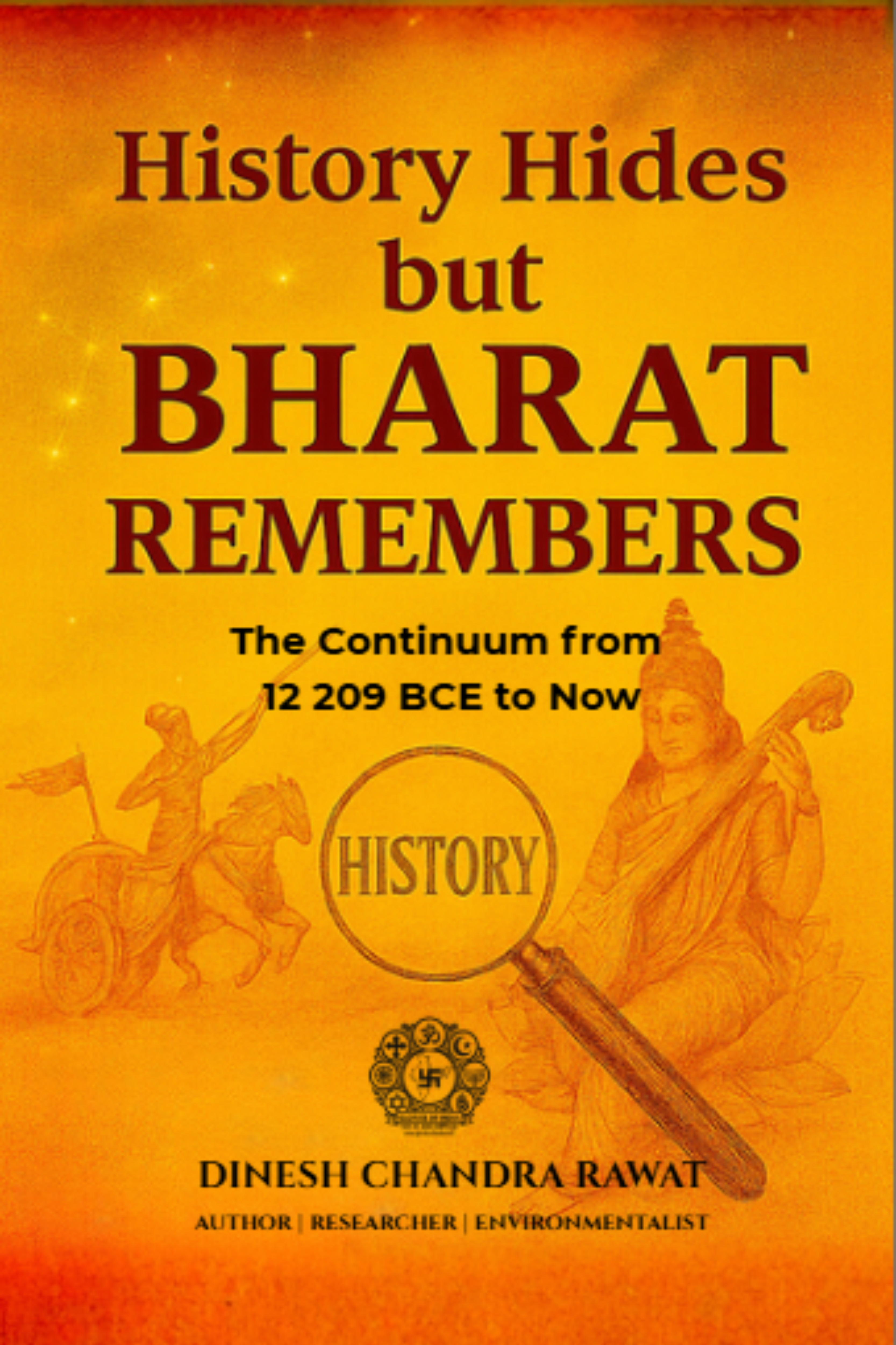 Book cover: History Hides but Bharat Remembers
