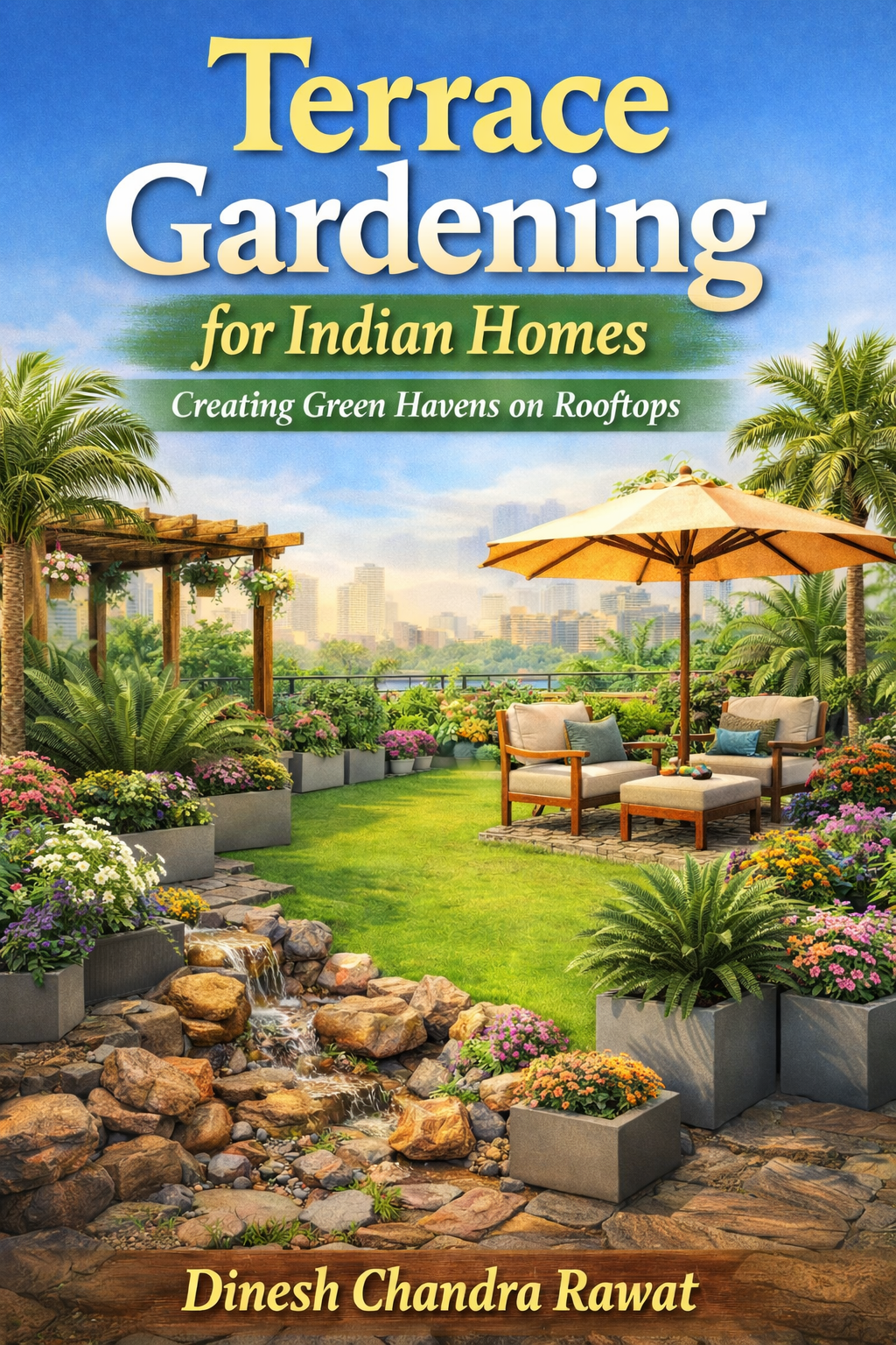 Book cover: Terrace Gardening for Indian Homes